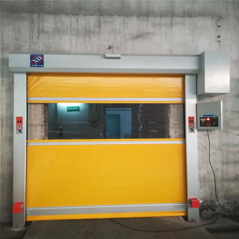 快速卷簾門為什么需要減速器？不是越快越好？